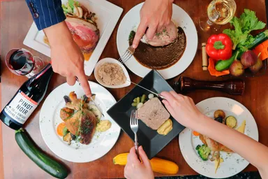 フレンチを肩肘張らずに楽しめます。