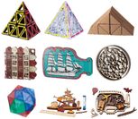 斬新！ピラミッド型 立体回転パズル内の機構が丸見えの「ピラミンクス」新バージョンなど立体パズル「かつのう」シリーズより新製品9種7月18日発売