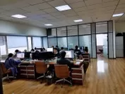 提携先中国企業のオフィス風景