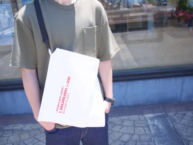 お出かけのサブバッグに