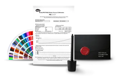 工場出荷時キャリブレーション付属