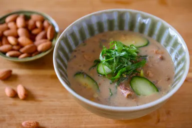 アーモンドミルク冷や汁