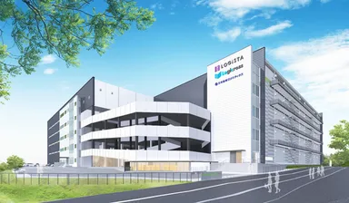 ロジスタ・ロジクロス茨木彩都（Ａ棟）／外観パース