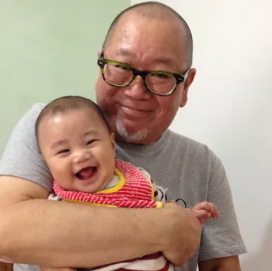 オーナーと赤ちゃん