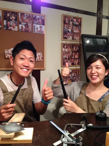 結婚指輪制作風景