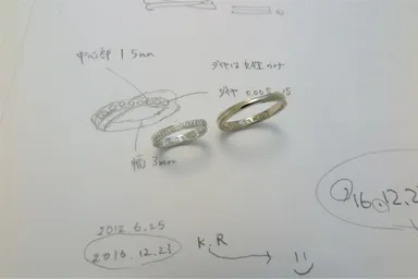 お客様デザインと完成品4