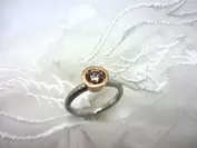 お客様制作の婚約指輪
