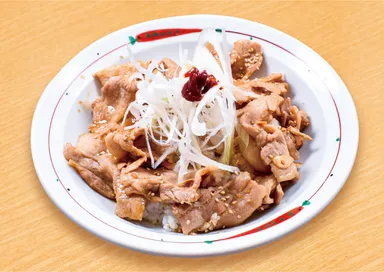 豊洲店限定、肉スタミナ飯