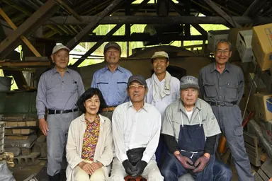 真備町竹炭生産販売組合の皆様