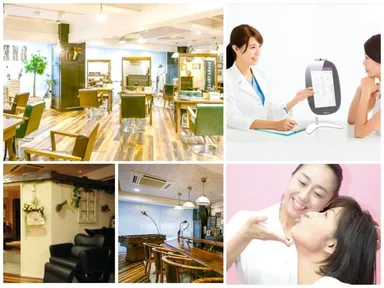 美容院でありながら健康診断を行える「1％er professional」