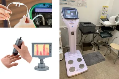 美容院で受けられる様々な健康診断のイメージ