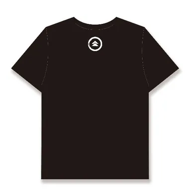 Ghost of Tsushima ロゴ＆家紋Tシャツ (SAMURAIデザイン)ブラック裏
