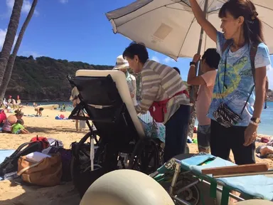 要介護でもハワイ旅行にも行ける