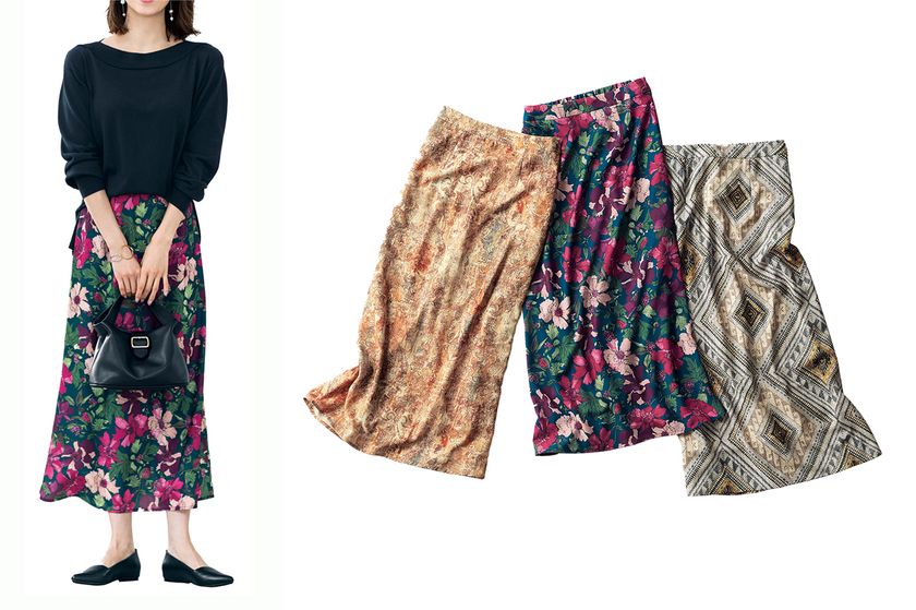 ベルメゾン スタイルノート
アニバーサリーイヤー記念特別企画

『ブランド創立20年記念のプリントナロースカート［日本製］』
8月6日より発売開始 【限定200枚】