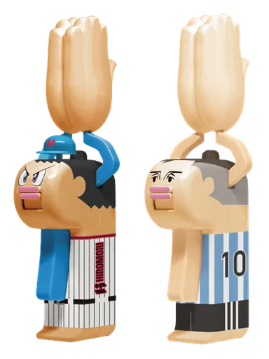 パチパチクラッピーへんげデザインイメージ