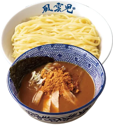 濃厚鶏白湯つけ麺 風雲児　900円(税抜819円)