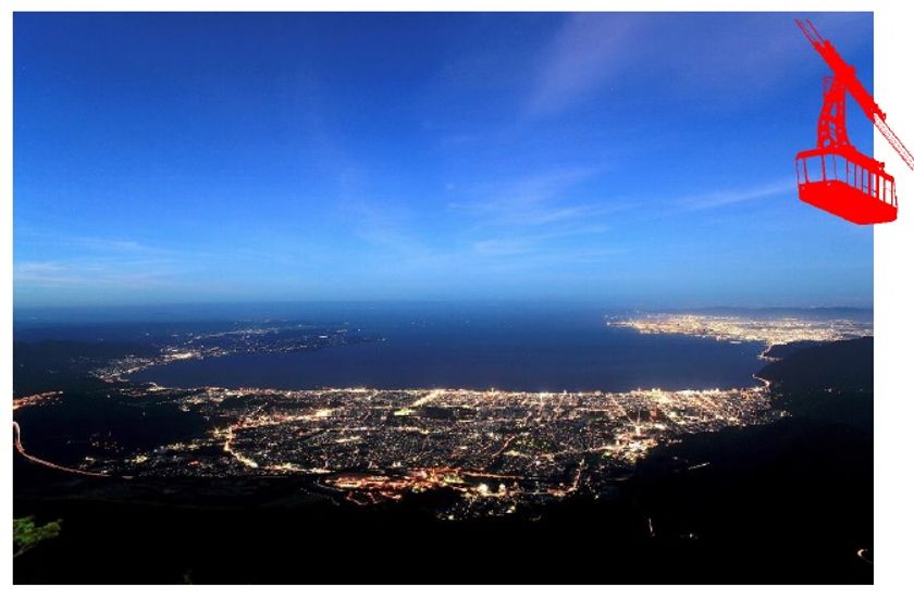 令和２年別府ロープウェイ夜間営業について
～大パノラマの夜景と星空を堪能いただけます～