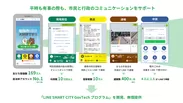 福岡市LINE公式アカウントをモデルに本プログラムを開発