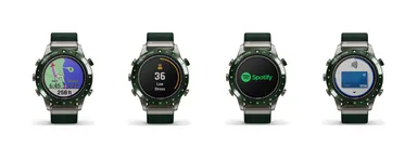 マップ／ストレス計測／音楽ストリーミング／Garmin Pay