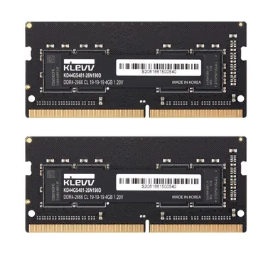 KLEVV DDR4 SO-DIMM Dual Retail パッケージ_8GB(4GB×2)