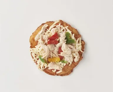 ヘルシーチキンのカリフラピザ