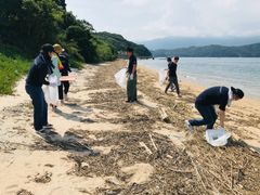 アイケンジャパンの自然保全活動　ビーチクリーンで地域に貢献