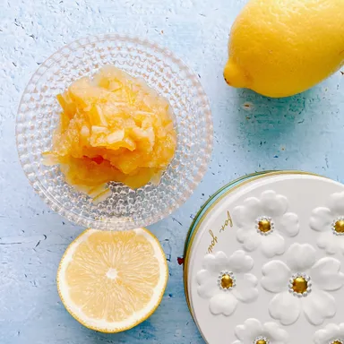 こだわりのレモンコンフィチュール