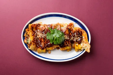 中国屋台料理の焼き冷麺　520円(税抜)