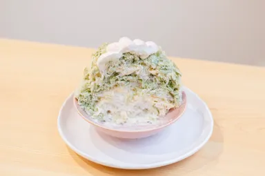 ピスタチオアングレーズ＜断面＞