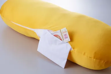 宝くじ夢抱き枕　ポケット