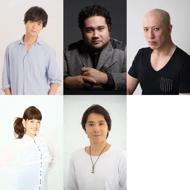 新キャストの上口耕平、勝矢、吉田メタル、可知寛子、小林遼介