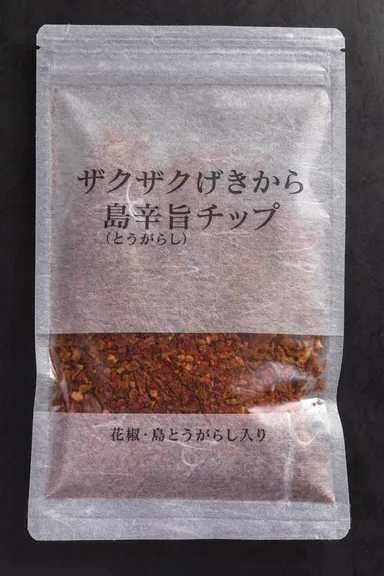 ザクザクげきから島辛旨チップ　商品パッケージ