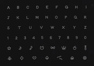 選べるラインストーン51パターン
