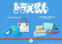 SAMANTHAVEGAとSamantha Thavasa Petit Choiceから初のデザインシリーズとなる『ドラえもん』コレクションが登場！！『映画ドラえもん のび太の新恐竜』公開同日、2020年8月7日発売スタート！