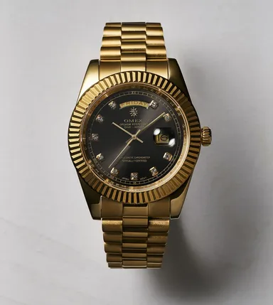 高級感あるゴールド×ブラック