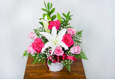 感謝のフラワーギフト