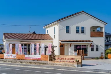 完全無人モデルハウスの外観