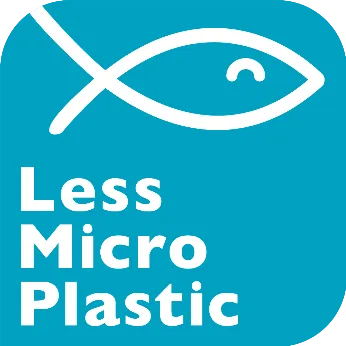Less Micro Plastic(TM)認証マーク