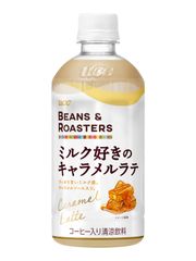 UCC BEANS & ROASTERS　ミルク好きのキャラメルラテ PET450ml