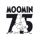 ムーミン75周年ロゴ
