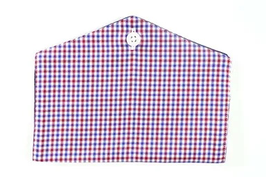 ギンガムチェック赤