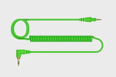 個性に合わせたカスタマイズ　カールコード：グリーン