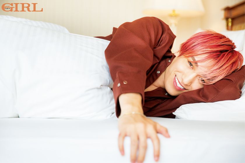 正直、イケすぎ♪ノリにのってる！絶好調ボーイ
かねちーこと、EXITの兼近大樹が初登場！
『andGIRL 9月号』本日発売！