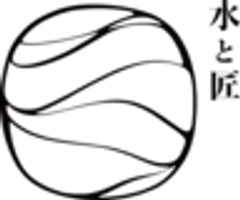 一般社団法人 富山県西部観光社 水と匠のロゴ