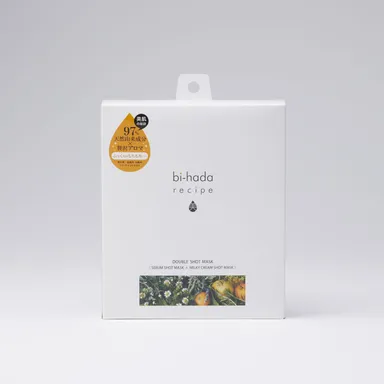 美肌レシピ　ダブルショットマスク