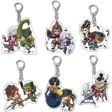 SDコンビアクリルキーホルダー