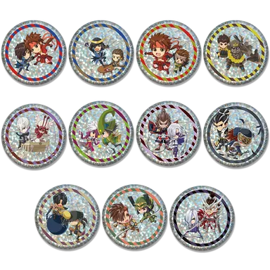 SDコンビキラキラカンバッジ