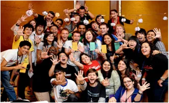 アイセックの会議の様子