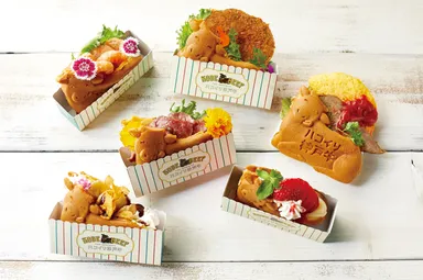 本物のお花で可愛らしく