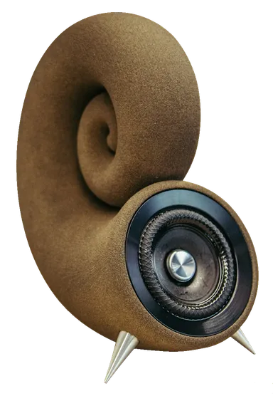 Spirulaサテライトスピーカー(琥珀色)2